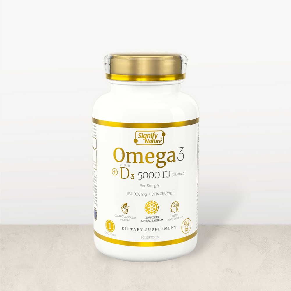
                  
                    Omega 3 + D3
                  
                